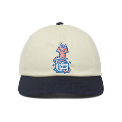 Sapca HUF Melt 5 Panel Snapback Natural 1
