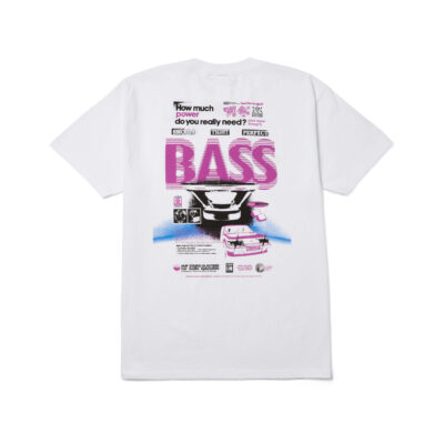 Tricou HUF Bass Power White 1