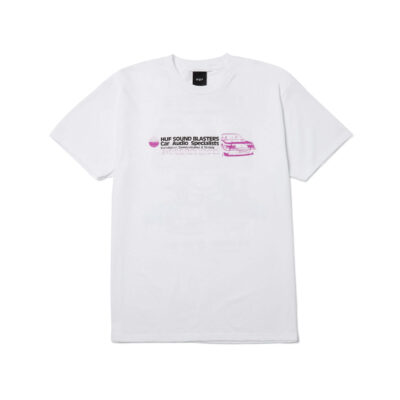 Tricou HUF Bass Power White