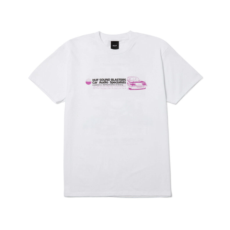 Tricou HUF Bass Power White