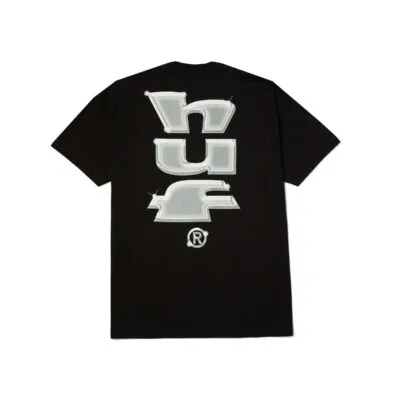 Tricou HUF Megachrome Black 1