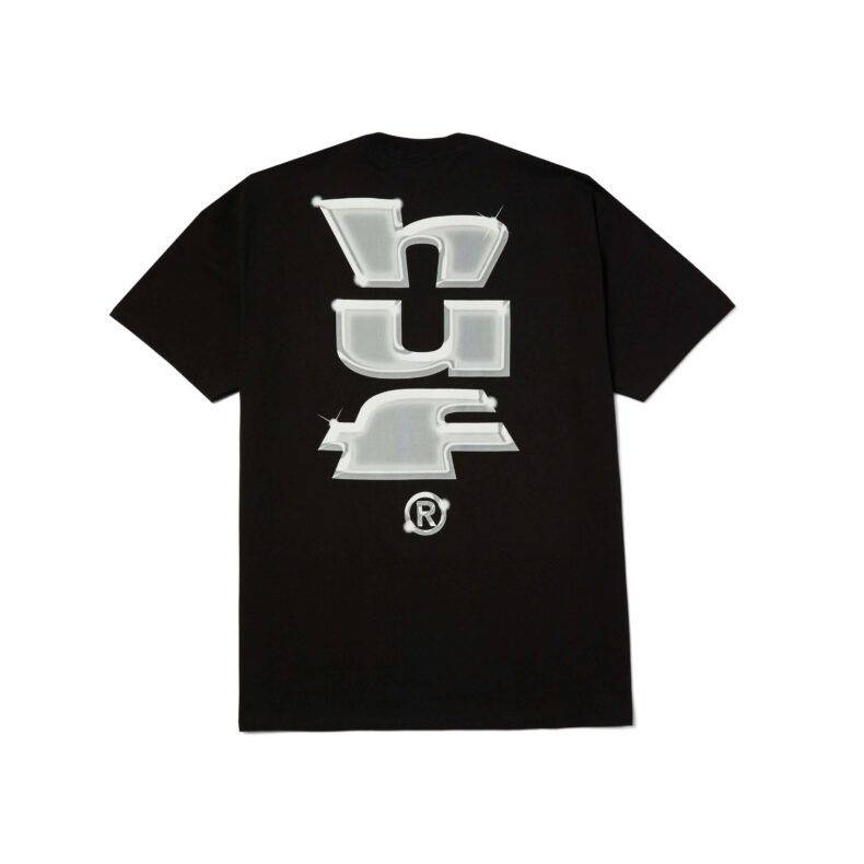Tricou HUF Megachrome Black 1
