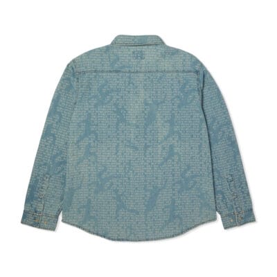 Camasa HUF Ceremony Denim Indigo 1