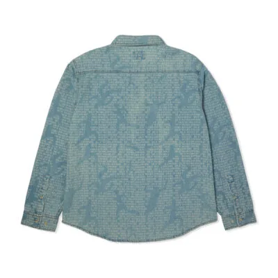Camasa HUF Ceremony Denim Indigo 1