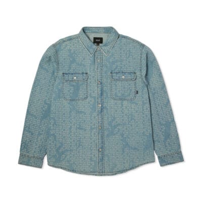 Camasa HUF Ceremony Denim Indigo