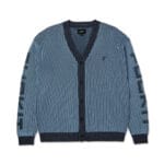 Cardigan HUF Repeater Washed Blue