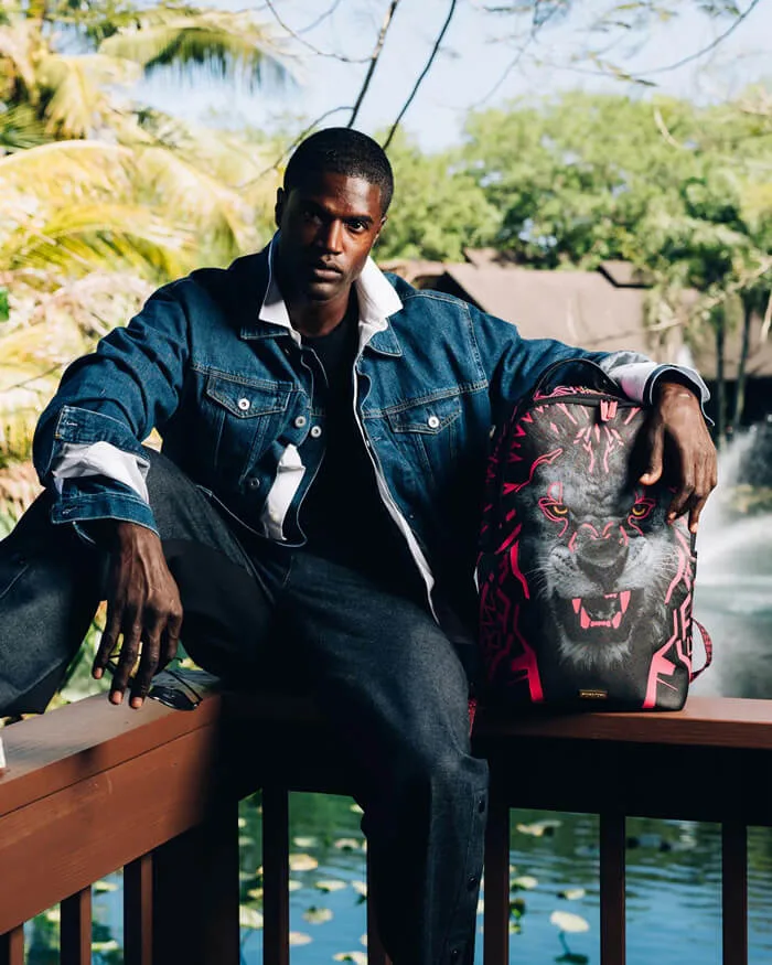 Rucsac Sprayground AI Lion Neon Pink 16