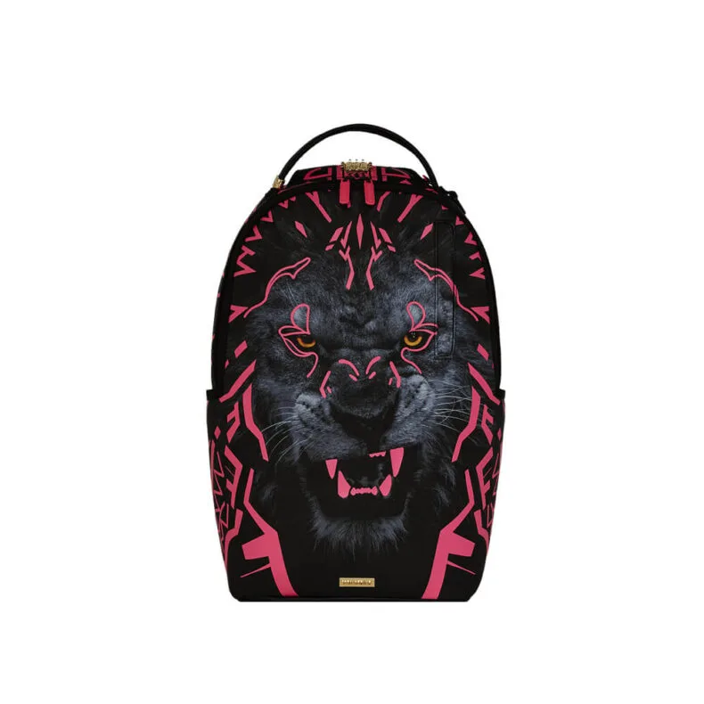 Rucsac Sprayground AI Lion Neon Pink