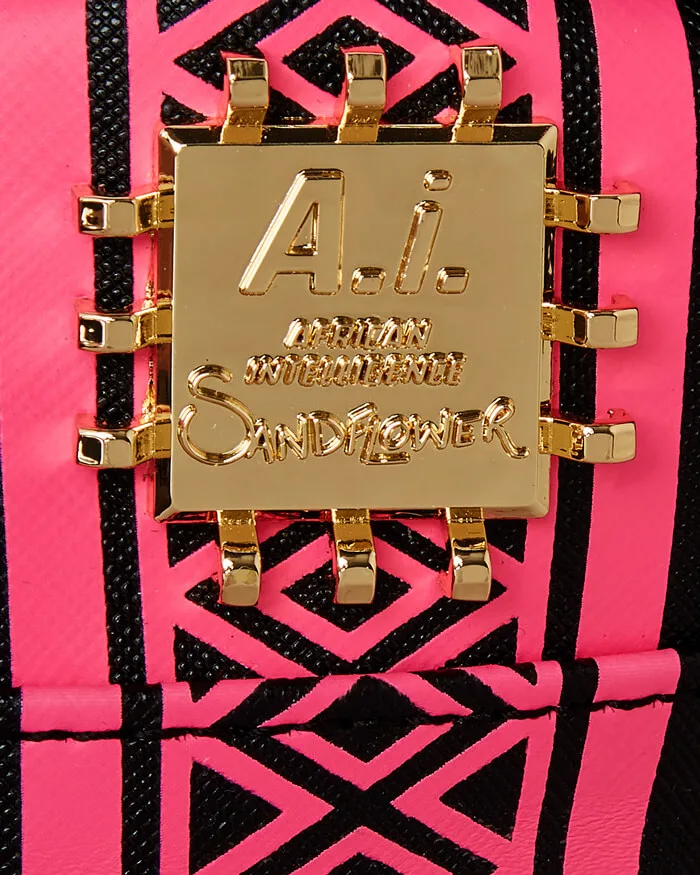 Rucsac Sprayground AI Lion Neon Pink 8