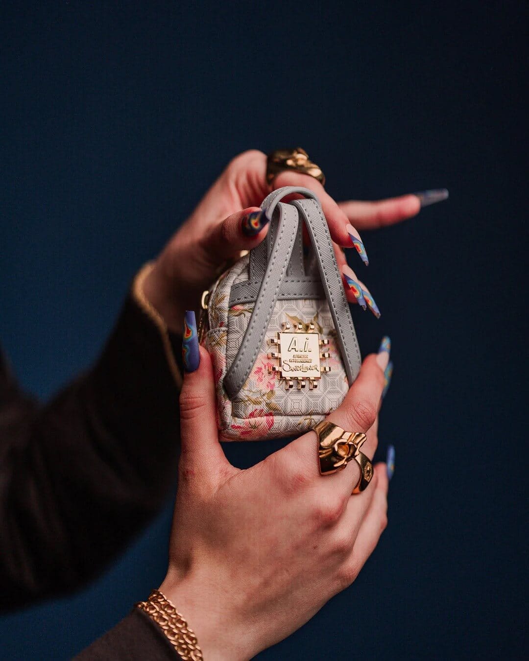 Breloc Sprayground AI Floral Keychain 5 Breloc Sprayground AI Floral Keychain 5