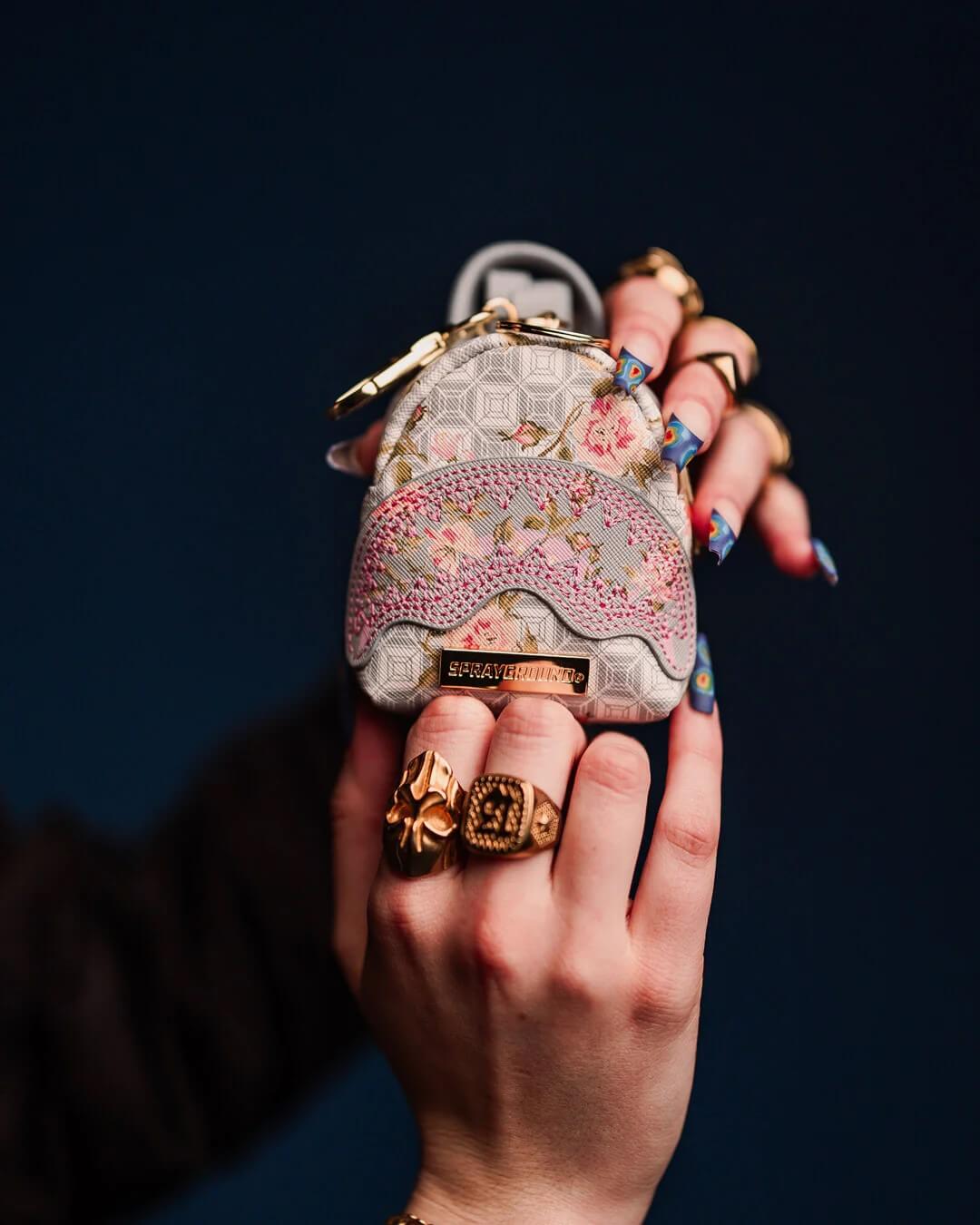 Breloc Sprayground AI Floral Keychain 7 Breloc Sprayground AI Floral Keychain 7