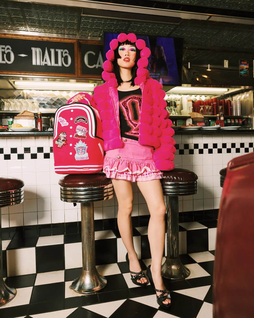 Rucsac Sprayground Girls Varsity DLX 12 Rucsac Sprayground Girls Varsity DLX 12