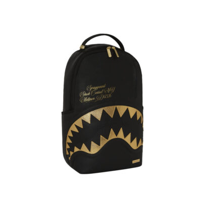 Rucsac Sprayground Shark Central Gold DLXSV 1