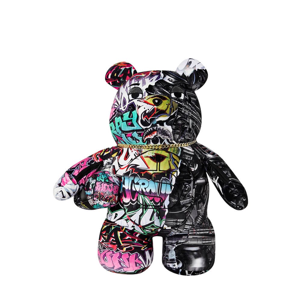 Rucsac Sprayground Split Cybershark Money Bear Teddy Bear Rucsac Sprayground Split Cybershark Money Bear Teddy Bear