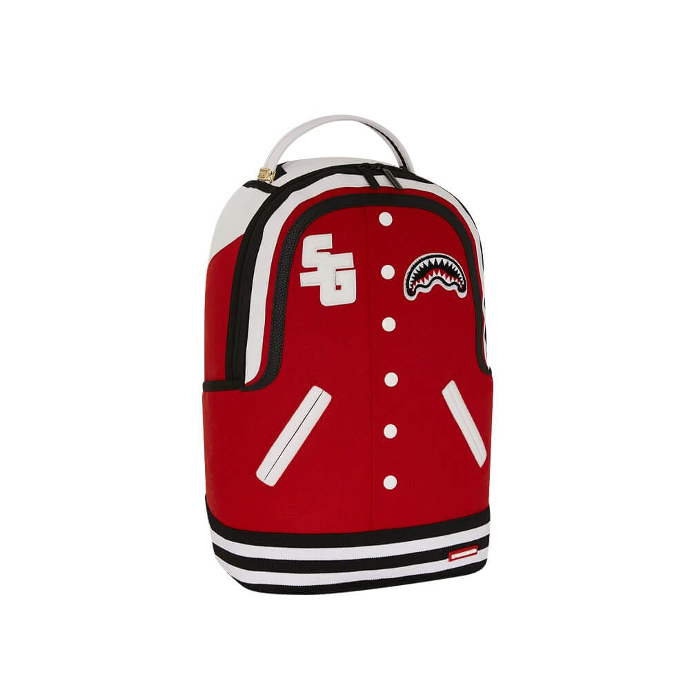 Rucsac Sprayground Varsity Shark DLX 1 Rucsac Sprayground Varsity Shark DLX 1
