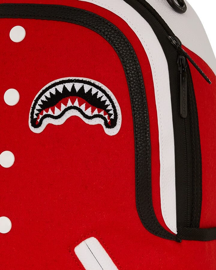 Rucsac Sprayground Varsity Shark DLX 4 Rucsac Sprayground Varsity Shark DLX 4