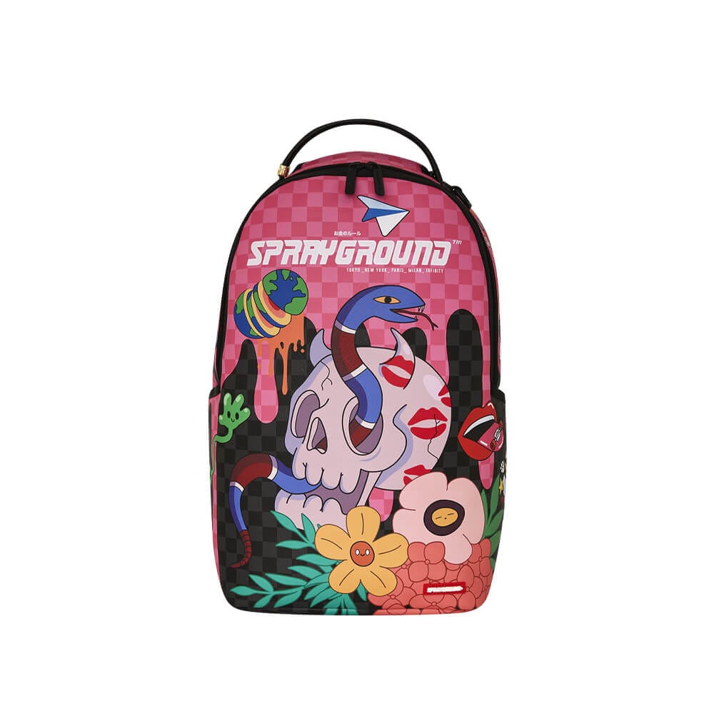 Rucsac Sprayground WTF Skull Drip DLXSV Rucsac Sprayground WTF Skull Drip DLXSV